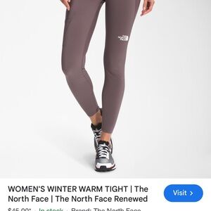 The North Face Women's Winter Warm Leggings - Brown